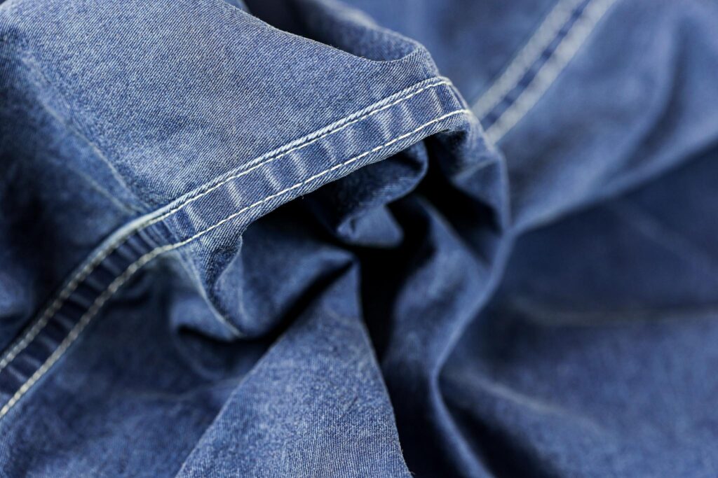 Tessuti per abbigliamento resinati indaco Pontex